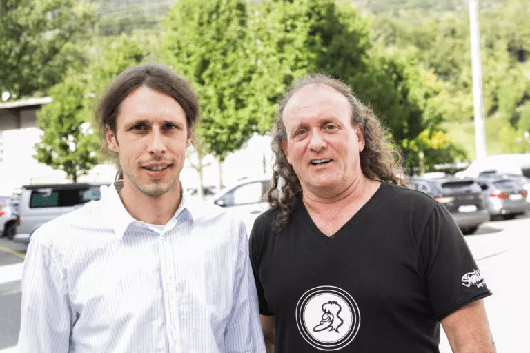 Andreas Franzi und Scott Blakey